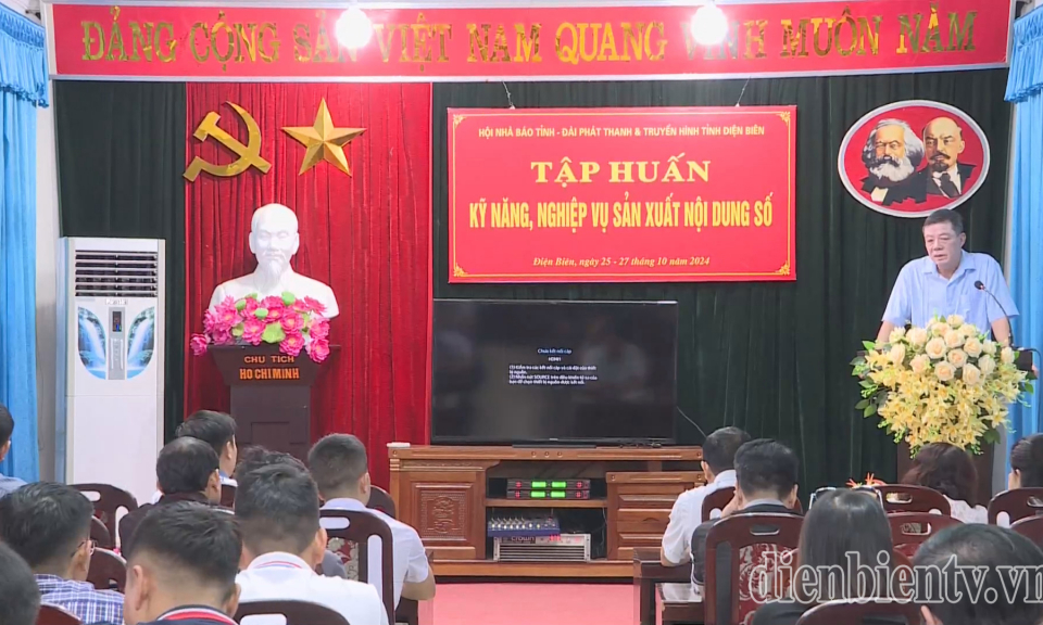 Tập huấn kỹ năng, nghiệp vụ sản xuất nội dung số