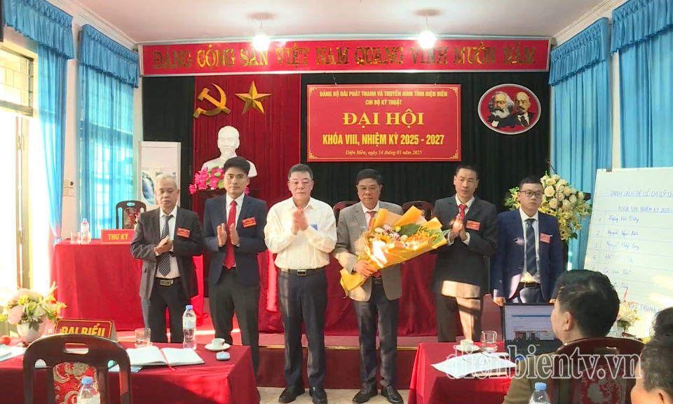 Đại hội điểm Chi bộ trực thuộc Đảng bộ Đ&agrave;i Ph&aacute;t thanh v&agrave; Truyền h&igrave;nh tỉnh Điện Bi&ecirc;n