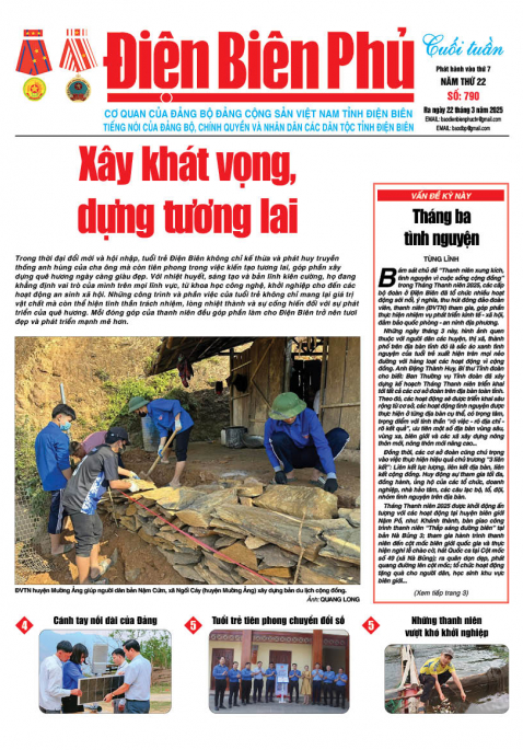 B&aacute;o cuối tuần Số b&aacute;o thứ bảy,ng&agrave;y 22 th&aacute;ng 3 năm 2025