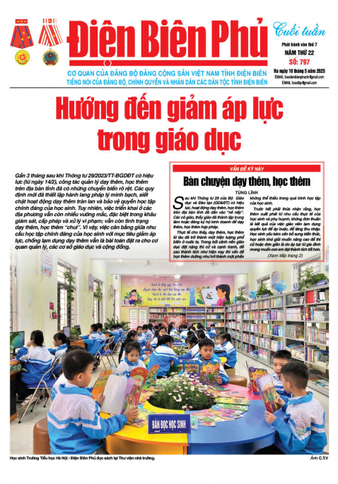 B&aacute;o cuối tuần Số b&aacute;o thứ bảy,ng&agrave;y 10 th&aacute;ng 5 năm 2025