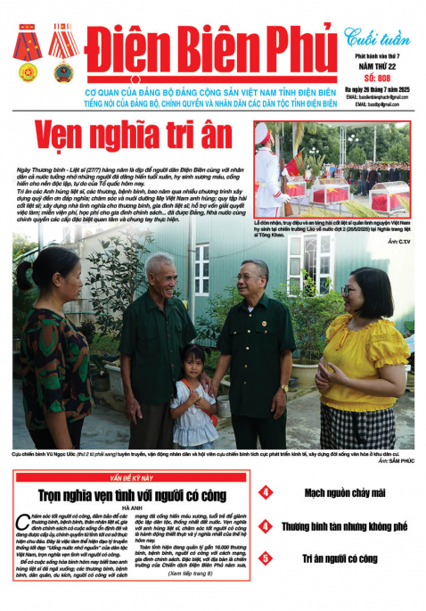 B&aacute;o cuối tuần Số b&aacute;o thứ bảy,ng&agrave;y 26 th&aacute;ng 7 năm 2025