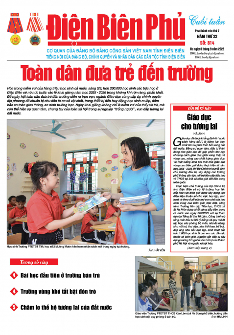 B&aacute;o cuối tuần Số b&aacute;o thứ bảy,ng&agrave;y 06 th&aacute;ng 9 năm 2025