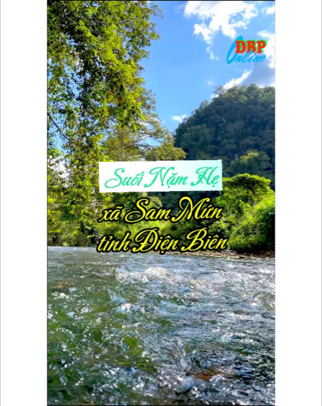 Vẻ đẹp suối Nặm Hẹ