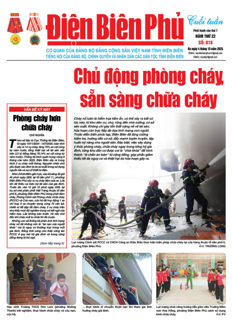 B&aacute;o cuối tuần Số b&aacute;o thứ bảy,ng&agrave;y 04 th&aacute;ng 10 năm 2025