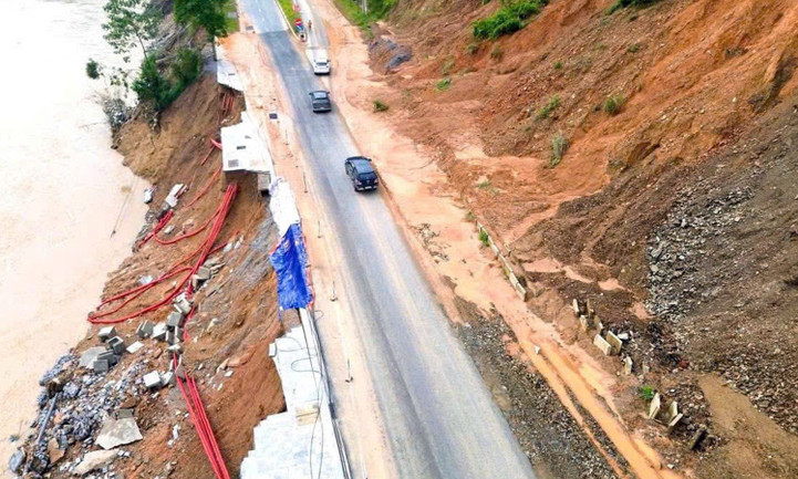 Cục Đường bộ Việt Nam ho&agrave;n tất khắc phục hậu quả b&atilde;o số 11: Thiệt hại ước t&iacute;nh hơn 387 tỷ đồng