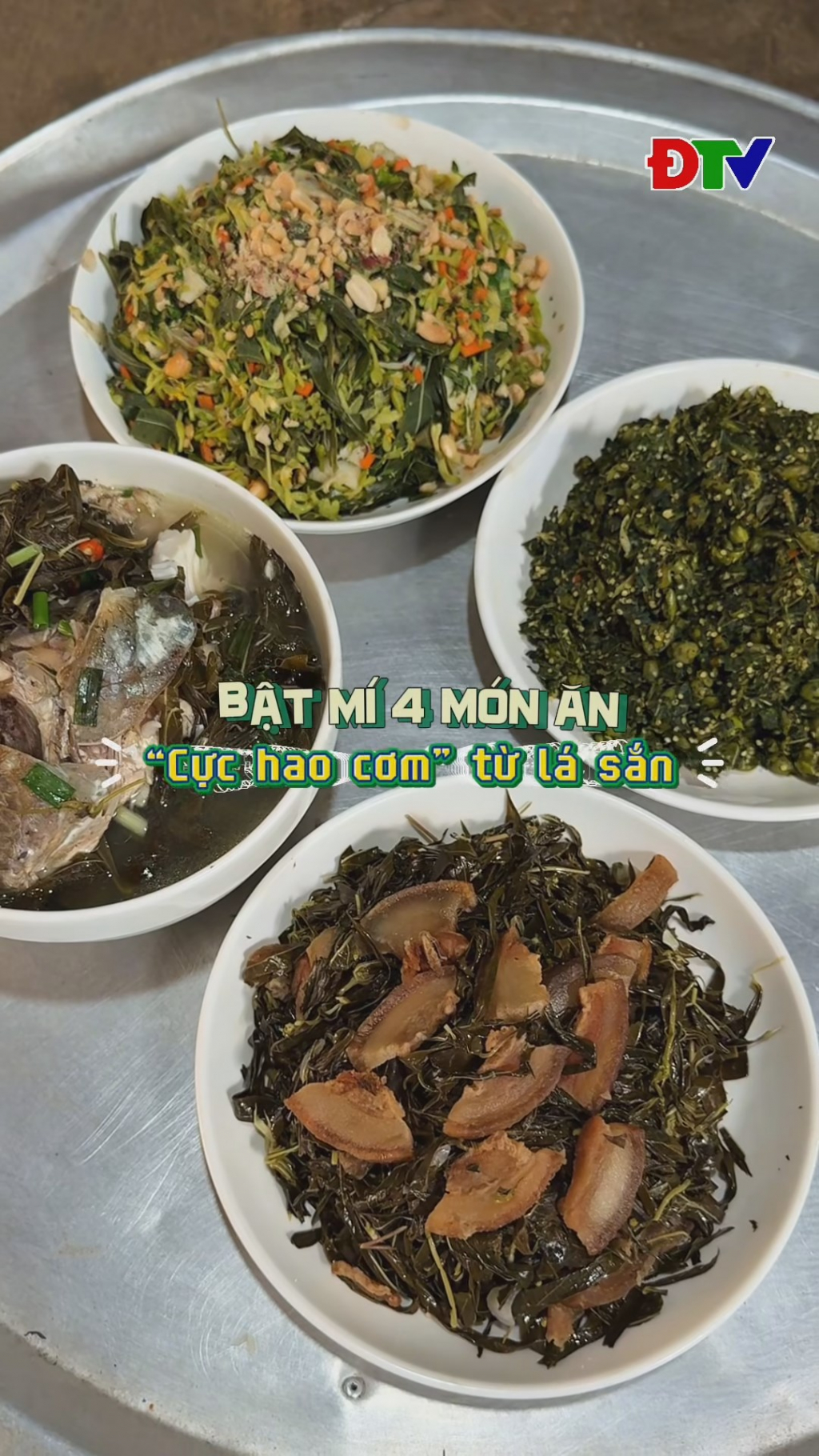 Bật m&iacute; 4 m&oacute;n ăn &ldquo;cực hao cơm&rdquo; từ l&aacute; sắn