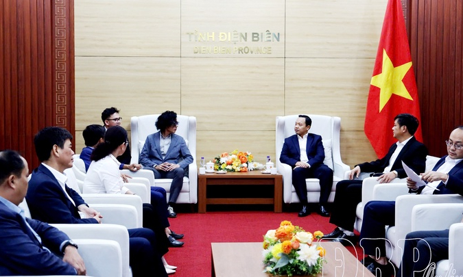 Provincial Party chief receives Waryu Japan Company (Japan) delegation