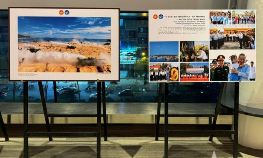 Biển, đảo Tổ quốc ấn tượng trong từng khung h&igrave;nh