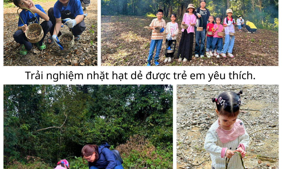 Gieo mầm t&igrave;nh y&ecirc;u rừng từ trải nghiệm thực tế