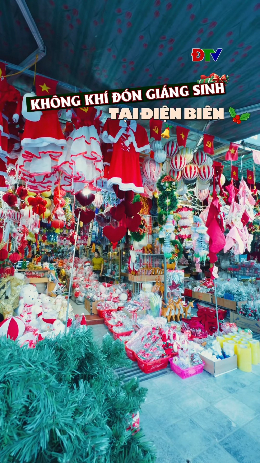 Kh&ocirc;ng kh&iacute; đ&oacute;n gi&aacute;ng sinh tại Điện Bi&ecirc;n