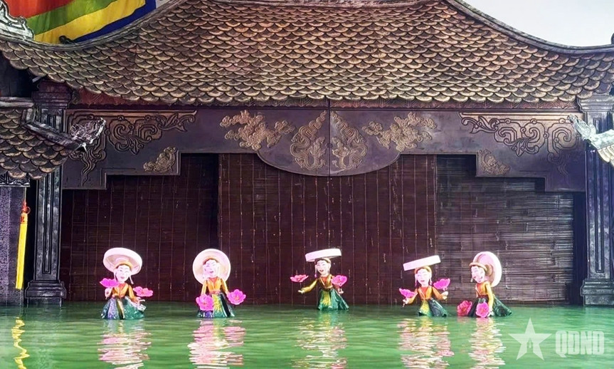 Quảng b&aacute; văn h&oacute;a Việt qua nghệ thuật m&uacute;a rối nước