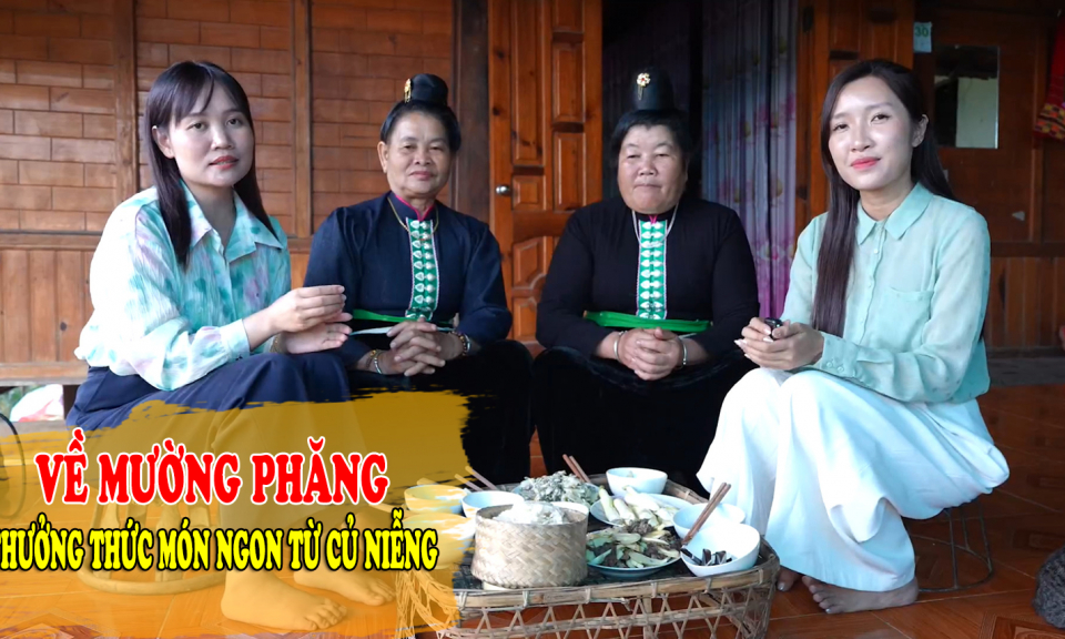 Về Mường Phăng thưởng thức m&oacute;n ngon từ củ niễng