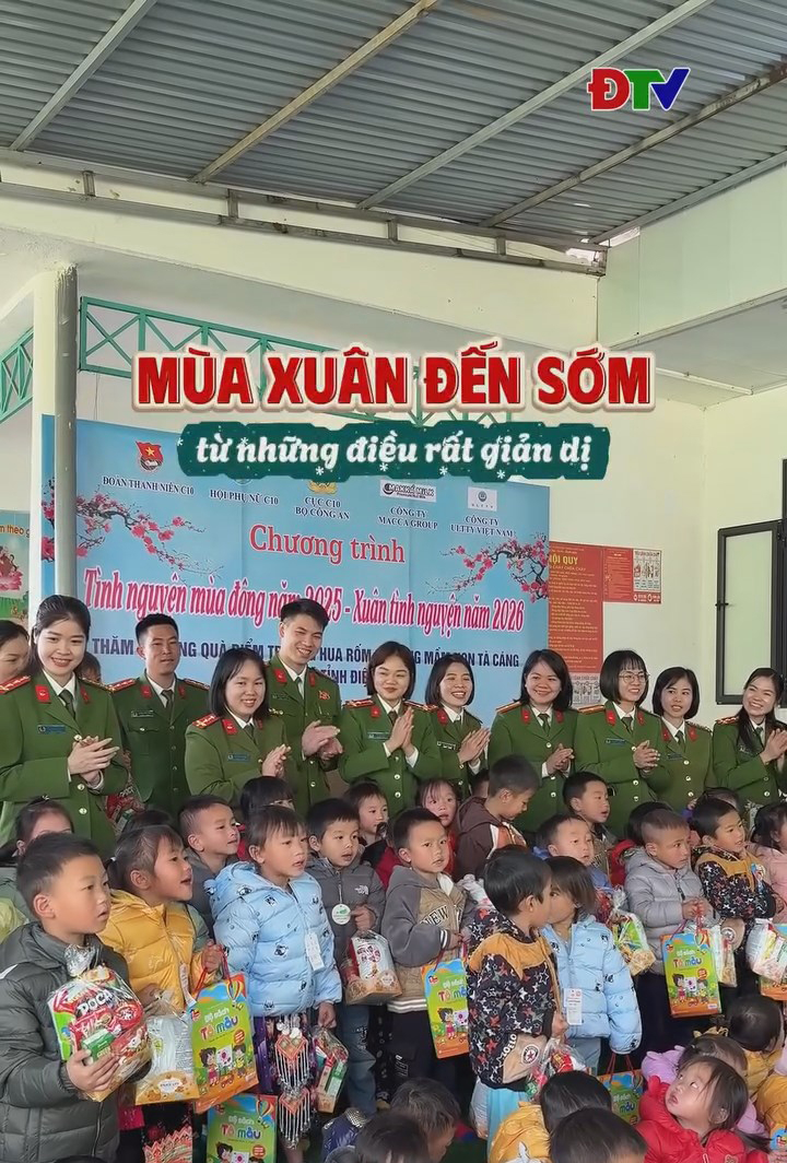 M&ugrave;a xu&acirc;n đến sớm từ những điều giản dị