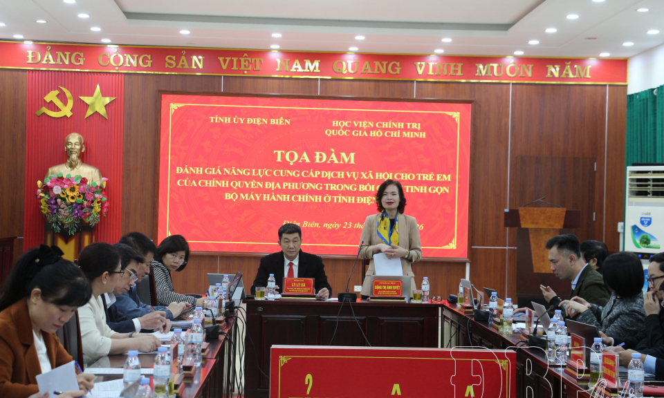 Đ&aacute;nh gi&aacute; năng lực cung cấp dịch vụ x&atilde; hội cho trẻ em của ch&iacute;nh quyền địa phương 2 cấp