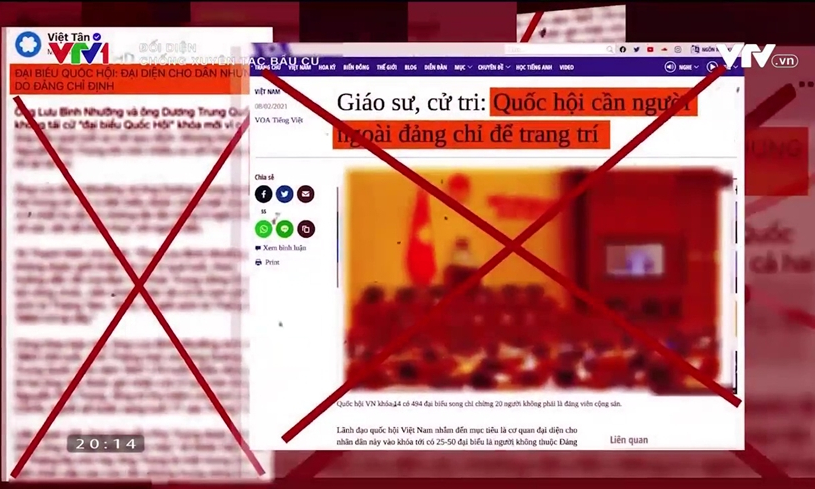 Cảnh gi&aacute;c trước chi&ecirc;u tr&ograve; xuy&ecirc;n tạc tự ứng cử đại biểu Quốc hội kh&oacute;a XVI v&agrave; đại biểu HĐND c&aacute;c cấp