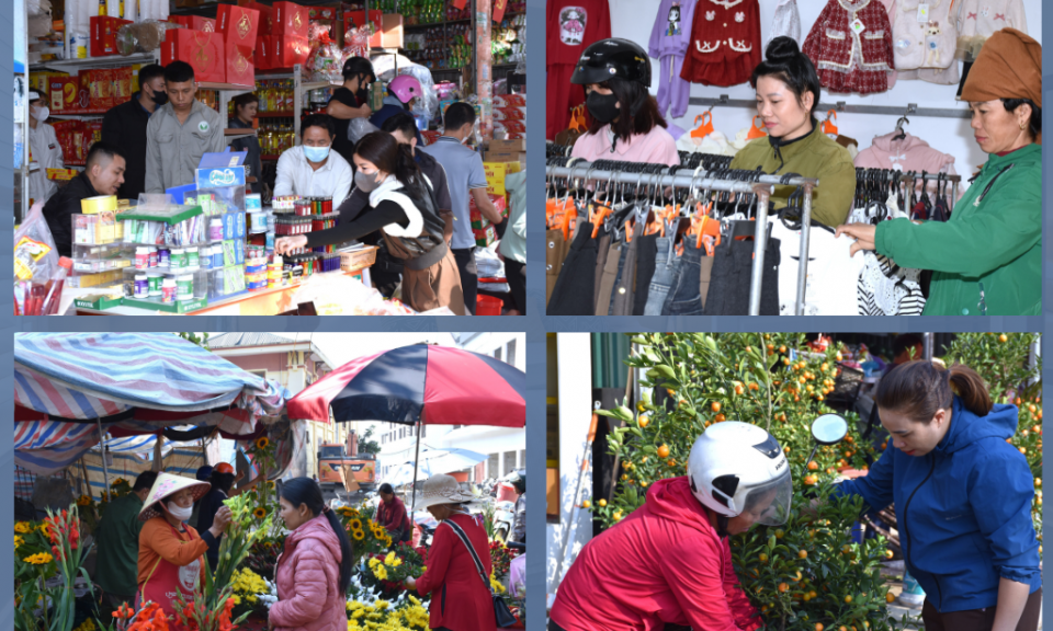 Tất bật sắm tết ng&agrave;y cuối năm