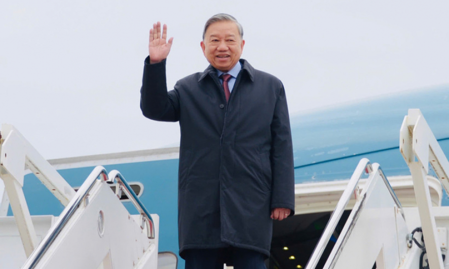 Tổng B&iacute; thư T&ocirc; L&acirc;m đến Hoa Kỳ dự cuộc họp khai mạc Hội đồng H&ograve;a b&igrave;nh về Gaza