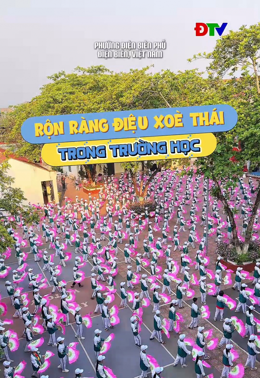 Rộn r&agrave;ng điệu xo&egrave; Th&aacute;i trong trường học