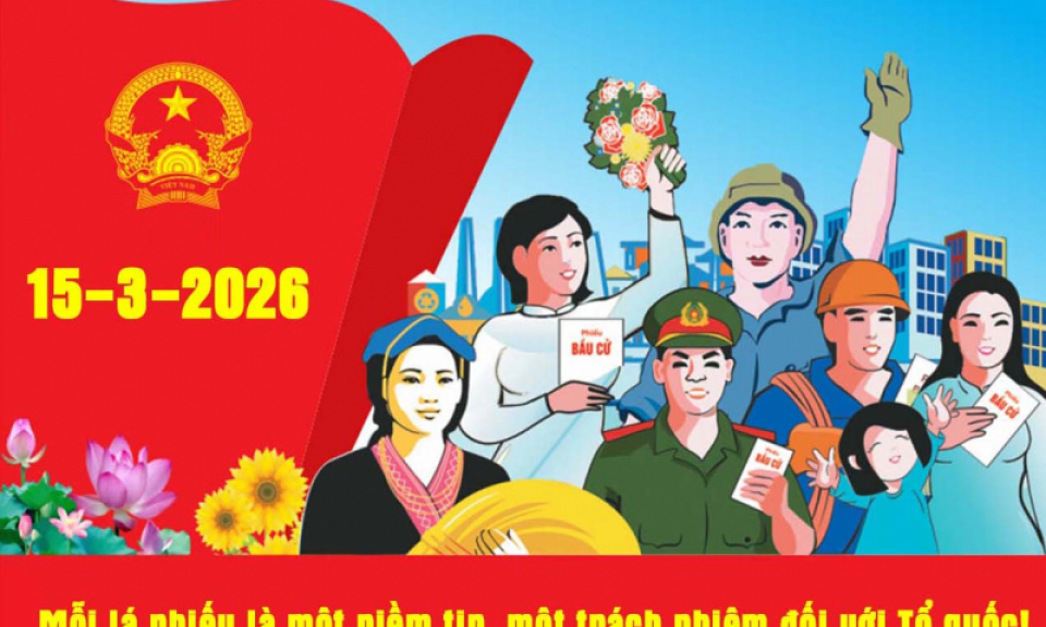 Nhận diện, đấu tranh phản b&aacute;c th&ocirc;ng tin sai tr&aacute;i, xuy&ecirc;n tạc về bầu cử