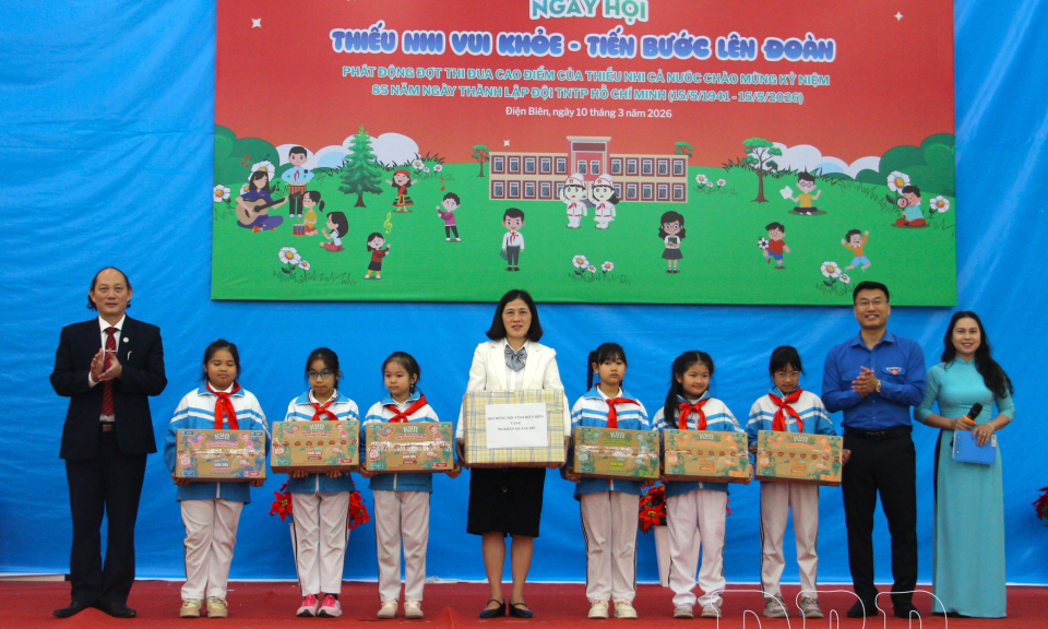 Ng&agrave;y hội &ldquo;Thiếu nhi vui khỏe - Tiến bước l&ecirc;n Đo&agrave;n&rdquo; năm học 2025 - 2026