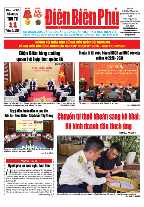 B&aacute;o thời sự Số b&aacute;o thứ tư,ng&agrave;y 11 th&aacute;ng 3 năm 2026