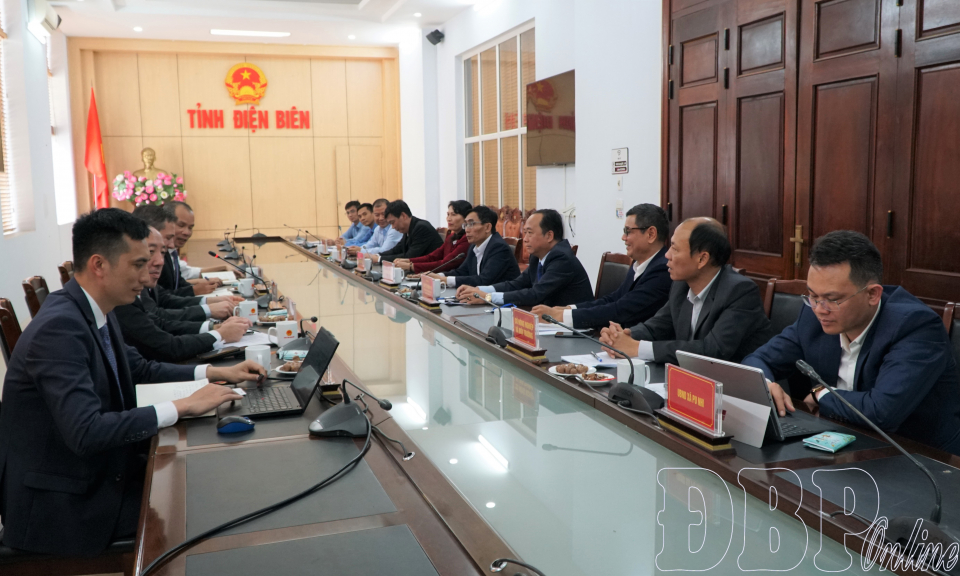 C&ocirc;ng ty Vestas Development A/S l&agrave;m việc với Điện Bi&ecirc;n về ph&aacute;t triển điện gi&oacute;