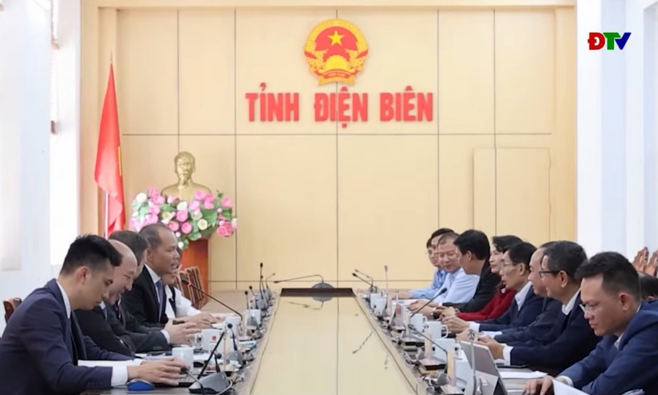 UBND tỉnh Điện Bi&ecirc;n l&agrave;m việc với C&ocirc;ng ty Vestas Development A/S về ph&aacute;t triển điện gi&oacute;