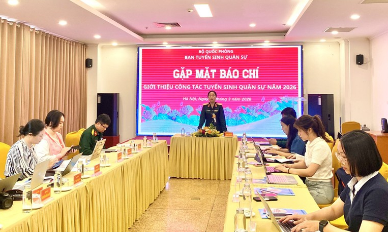 Tuyển sinh qu&acirc;n sự năm 2026: Tăng mạnh chỉ ti&ecirc;u, th&ecirc;m phương thức x&eacute;t tuyển mới