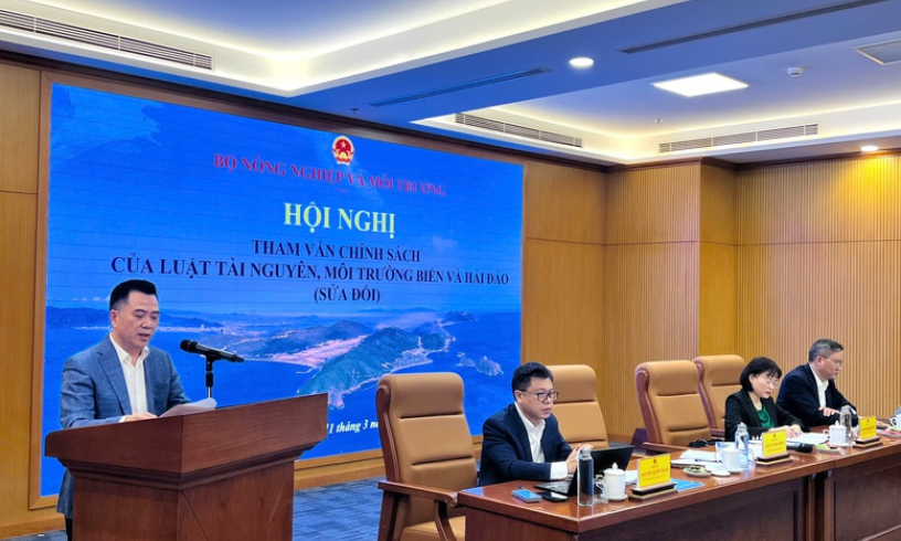 Th&uacute;c đẩy x&acirc;y dựng cơ sở dữ liệu về biển v&agrave; hải đảo