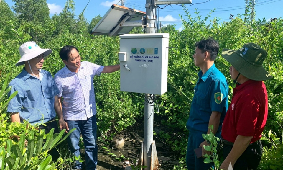 Ứng dụng hiệu quả khoa học, c&ocirc;ng nghệ để giảm thiệt hại do thi&ecirc;n tai g&acirc;y ra