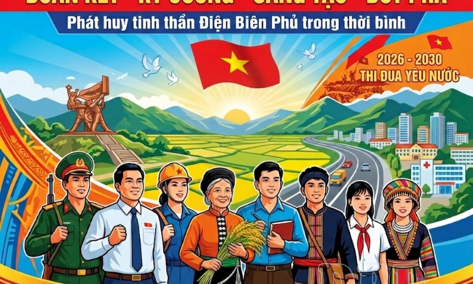 Điện Bi&ecirc;n ph&aacute;t động phong tr&agrave;o thi đua y&ecirc;u nước giai đoạn 2026 - 2030