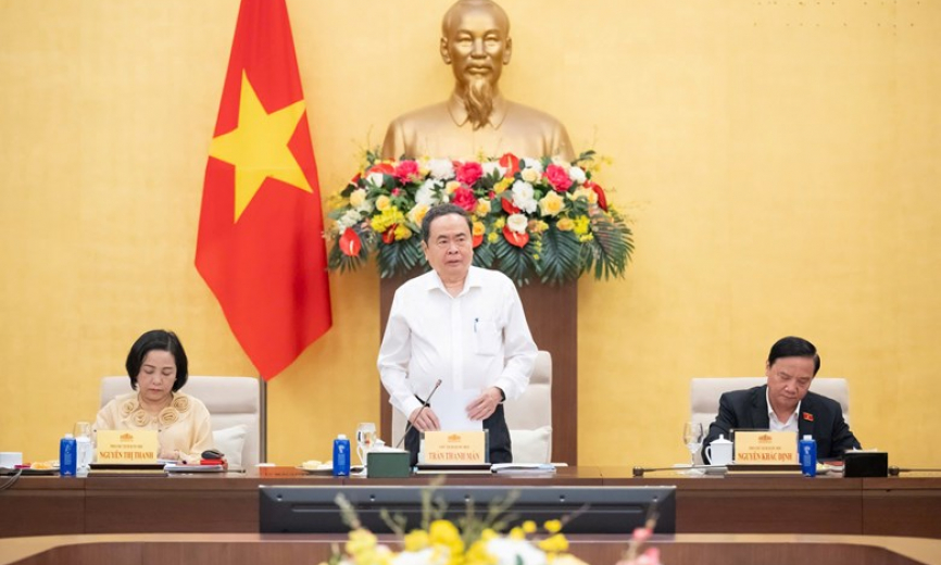 Chủ tịch Quốc hội chủ tr&igrave; cuộc họp về c&ocirc;ng t&aacute;c chuẩn bị cho Kỳ họp thứ Nhất, Quốc hội kho&aacute; XVI