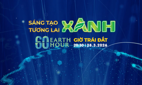 Tiết kiệm 463.000 kWh điện (khoảng 1 tỷ đồng) trong Giờ tr&aacute;i đất 2026