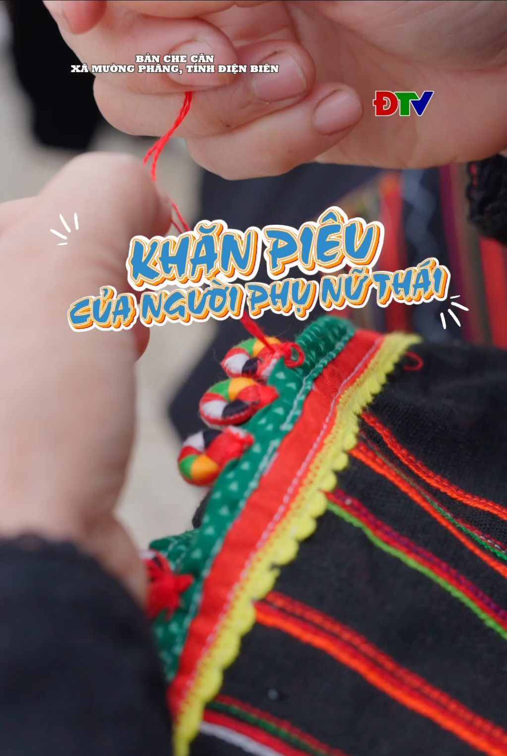 Khăn pi&ecirc;u của phụ nữ Th&aacute;i Điện Bi&ecirc;n
