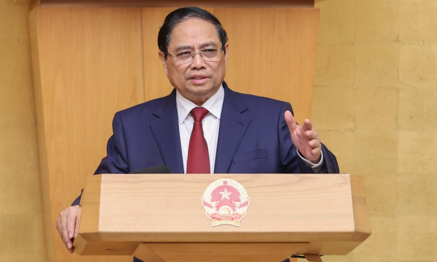 Thủ tướng: Ki&ecirc;n định mục ti&ecirc;u tăng trưởng 2 con số; biến kh&oacute; khăn, th&aacute;ch thức th&agrave;nh cơ hội t&aacute;i cơ cấu nền kinh tế, n&acirc;ng cao năng lực cạnh tranh