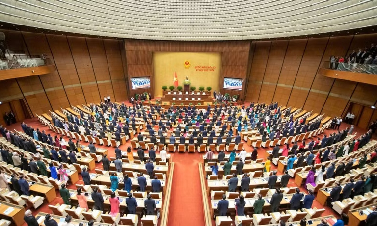 Th&ocirc;ng c&aacute;o b&aacute;o ch&iacute; Phi&ecirc;n khai mạc Kỳ họp thứ nhất, Quốc hội kh&oacute;a XVI