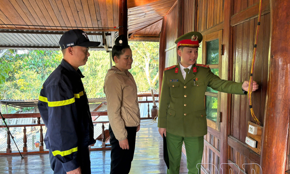 Chủ động ph&ograve;ng ch&aacute;y, chữa ch&aacute;y tại khu d&acirc;n cư