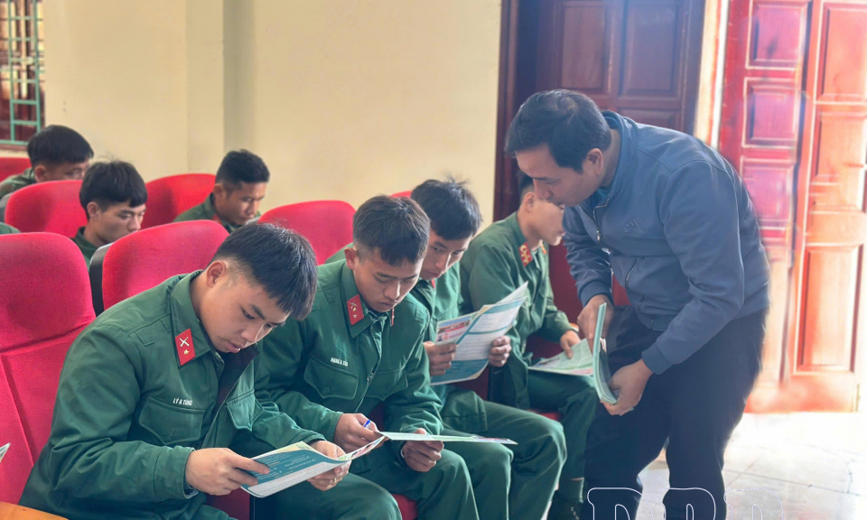 Hướng nghiệp cho qu&acirc;n nh&acirc;n xuất ngũ