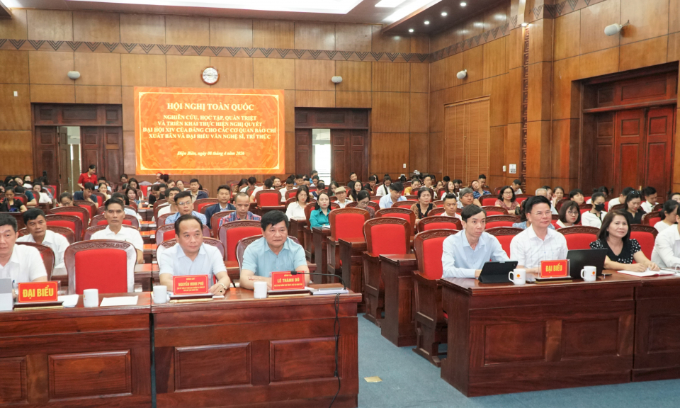 Qu&aacute;n triệt Nghị quyết Đại hội XIV của Đảng tới cơ quan b&aacute;o ch&iacute;, xuất bản, văn nghệ sĩ, tr&iacute; thức