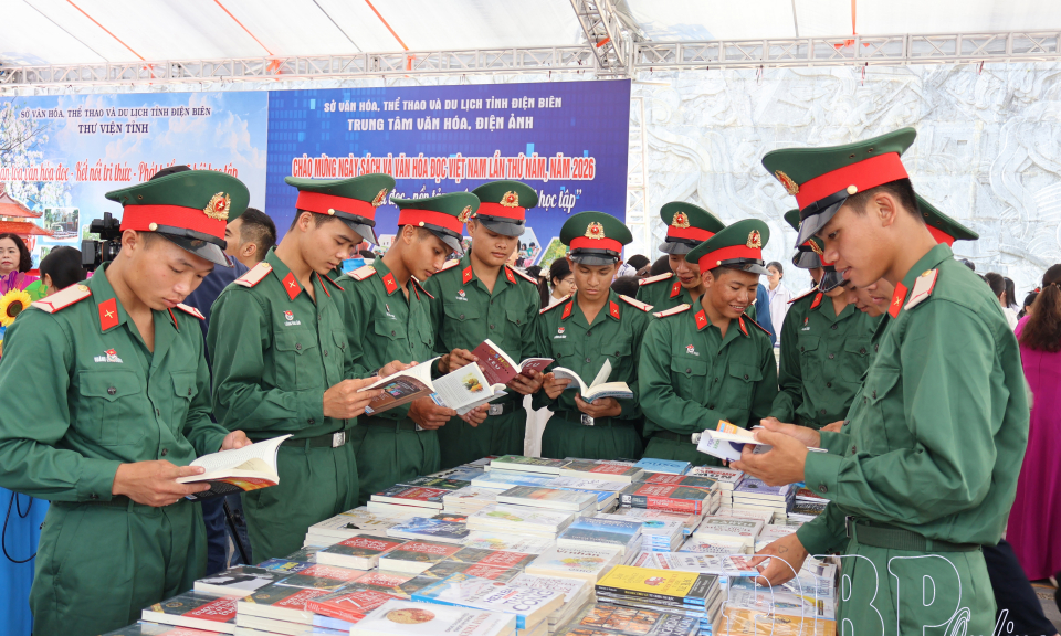 Điện Bi&ecirc;n tổ chức Ng&agrave;y S&aacute;ch v&agrave; Văn h&oacute;a đọc Việt Nam lần thứ V