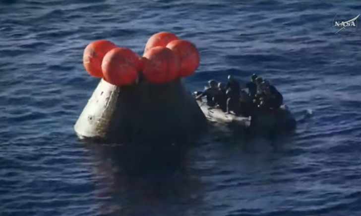 Artemis II hạ c&aacute;nh th&agrave;nh c&ocirc;ng, ho&agrave;n th&agrave;nh sứ mệnh lịch sử