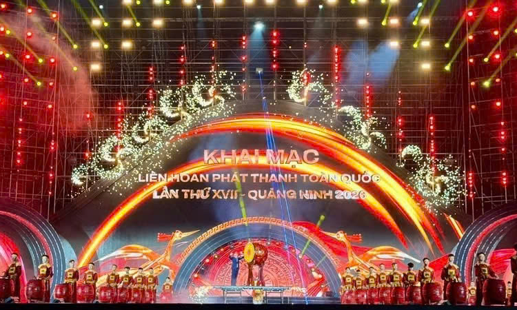 Khai mạc Li&ecirc;n hoan Ph&aacute;t thanh to&agrave;n quốc lần thứ XVII-Quảng Ninh 2026