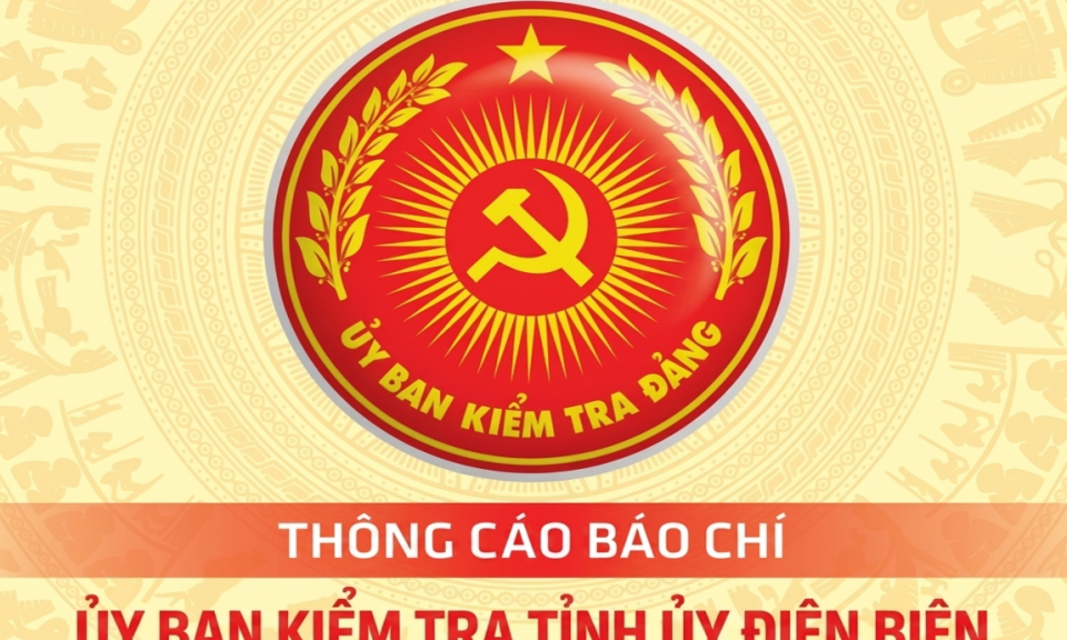 Th&ocirc;ng c&aacute;o b&aacute;o ch&iacute; kỳ họp thứ 5 của Ủy ban Kiểm tra Tỉnh ủy kh&oacute;a XV, nhiệm kỳ 2025-2030