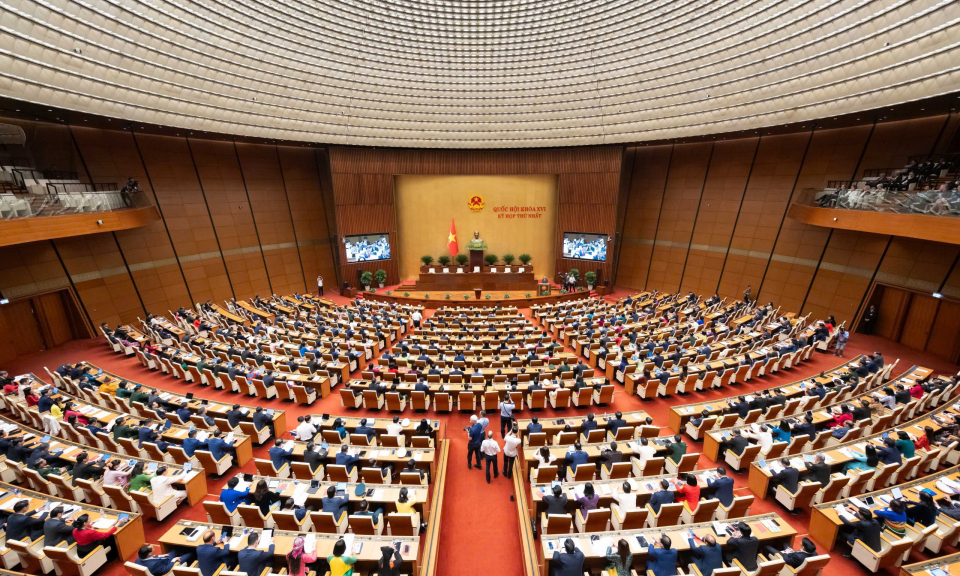 Tuần l&agrave;m việc đầu ti&ecirc;n, Kỳ họp thứ Nhất, Quốc hội kh&oacute;a XVI: Kiện to&agrave;n bộ m&aacute;y nh&acirc;n sự cấp cao v&agrave; hoạch định chiến lược cả nhiệm kỳ