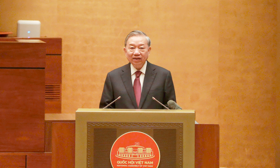 Ph&aacute;t biểu của Tổng B&iacute; thư, Chủ tịch nước T&ocirc; L&acirc;m tại Hội nghị qu&aacute;n triệt v&agrave; triển khai Nghị quyết Hội nghị Trung ương 2 kh&oacute;a XIV