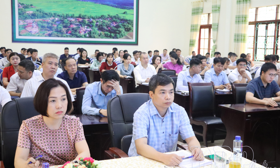 Tập huấn nghiệp vụ tổ chức kỳ thi tốt nghiệp THPT