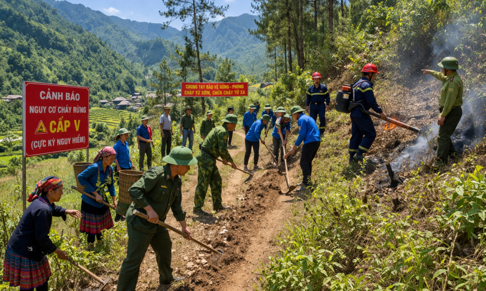 (Infographic) Ph&ograve;ng, chống ch&aacute;y rừng m&ugrave;a nắng n&oacute;ng