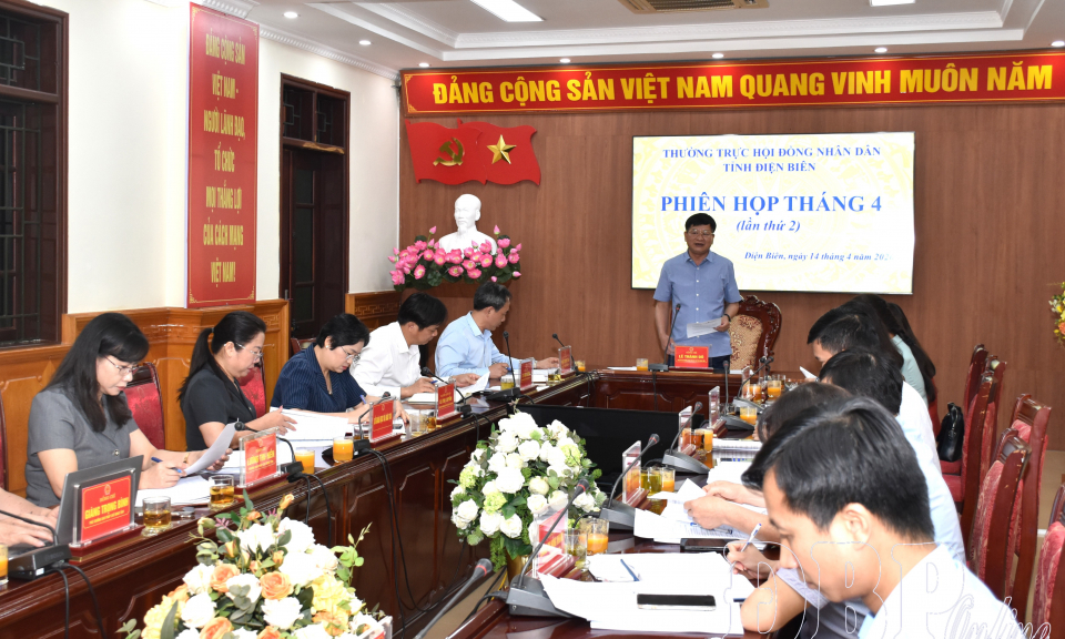 Thường trực HĐND tỉnh họp thống nhất nội dung tr&igrave;nh Kỳ họp thứ hai