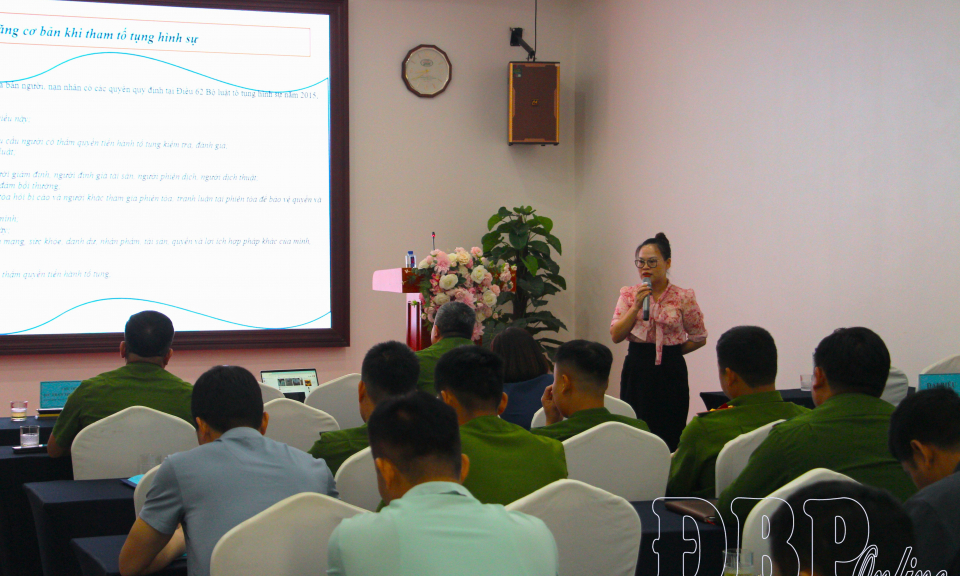 Hơn 100 đại biểu tham dự tập huấn kỹ năng trợ gi&uacute;p ph&aacute;p l&yacute; 