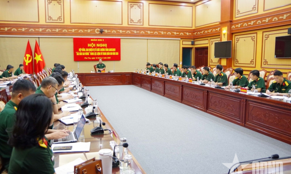 Qu&acirc;n khu 2 hiệp đồng, giao nhiệm vụ tổ chức gameshow &ldquo;Sắc m&agrave;u Sao vu&ocirc;ng&rdquo; năm 2026